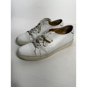 Collegium Men's Size 44/US‎ 11-11.5 White Sneakers
